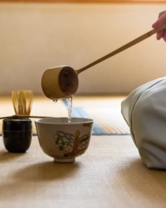 抹茶の美しい所作